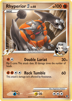 Rhyperior E4 Rising Rivals card