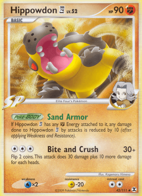 Hippowdon E4 Rising Rivals card