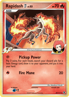 Rapidash E4 Rising Rivals card
