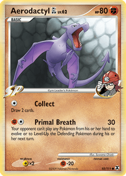 Aerodactyl GL Rising Rivals card