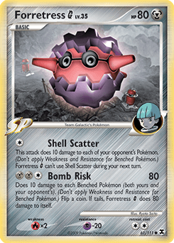 Forretress G Rising Rivals card