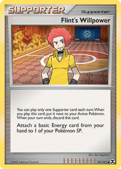 Flint's Willpower Rising Rivals card