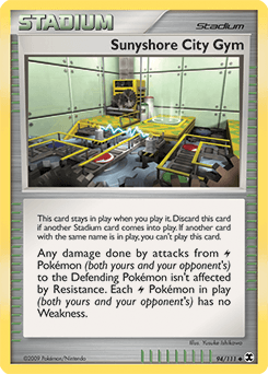 Sunyshore City Gym Rising Rivals card