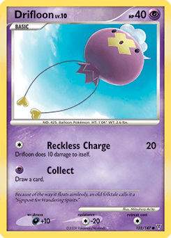 Drifloon Supreme Victors card