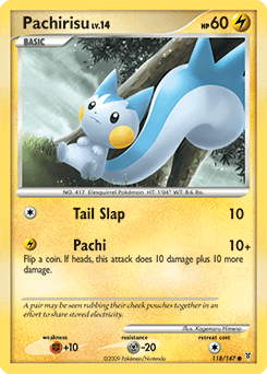 Pachirisu Supreme Victors card