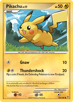 Pikachu Supreme Victors card