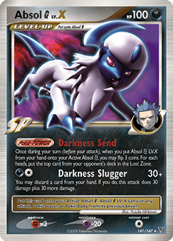 Absol G LV.X Supreme Victors card