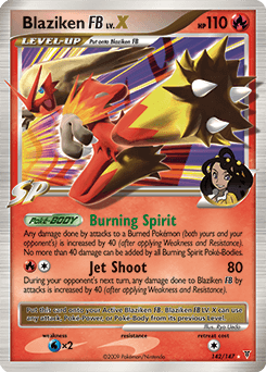 Blaziken FB LV.X Supreme Victors card