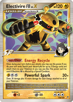 Electivire FB LV.X Supreme Victors card