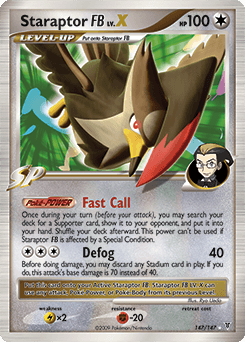 Staraptor FB LV.X Supreme Victors card
