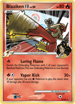 Blaziken FB Supreme Victors card