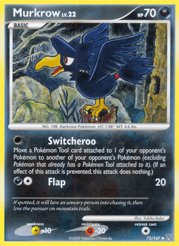 Murkrow Supreme Victors card