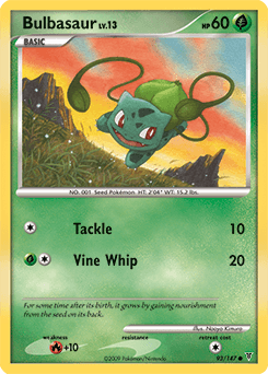 Bulbasaur Supreme Victors card