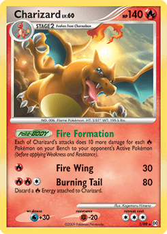 Charizard Arceus card