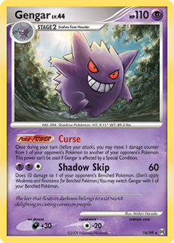 Gengar Arceus card