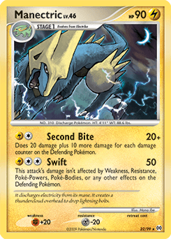 Manectric Arceus card