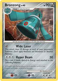 Bronzong Arceus card