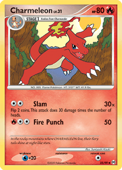 Charmeleon Arceus card