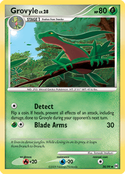 Grovyle Arceus card