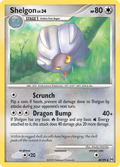 Shelgon Arceus card