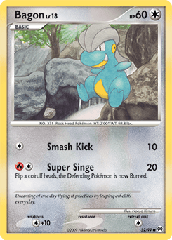 Bagon Arceus card
