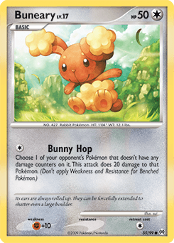 Buneary Arceus card