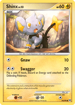 Shinx Arceus card