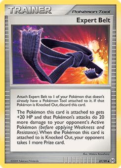 Expert Belt Arceus card