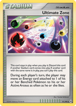 Ultimate Zone Arceus card