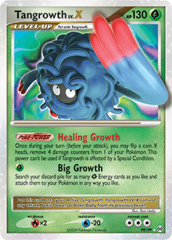 Tangrowth LV.X Arceus card
