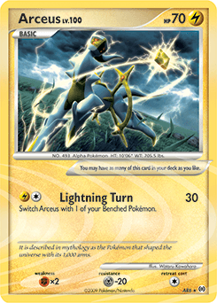 Arceus Arceus card