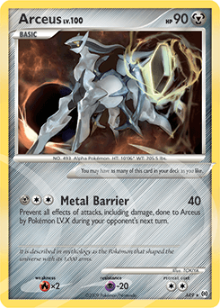 Arceus Arceus card