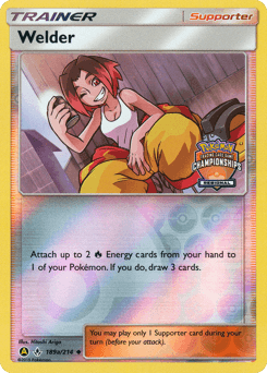 Welder Unbroken Bonds card