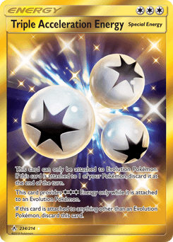 Triple Acceleration Energy Unbroken Bonds card