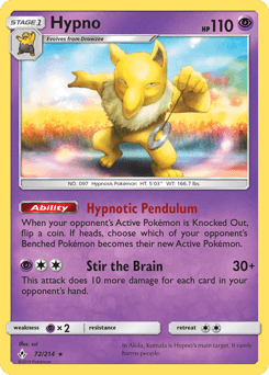 Hypno Unbroken Bonds card