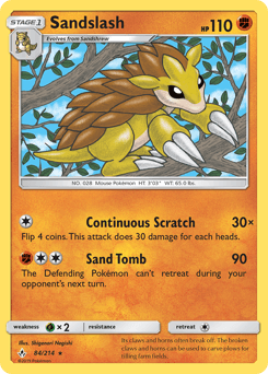 Sandslash Unbroken Bonds card