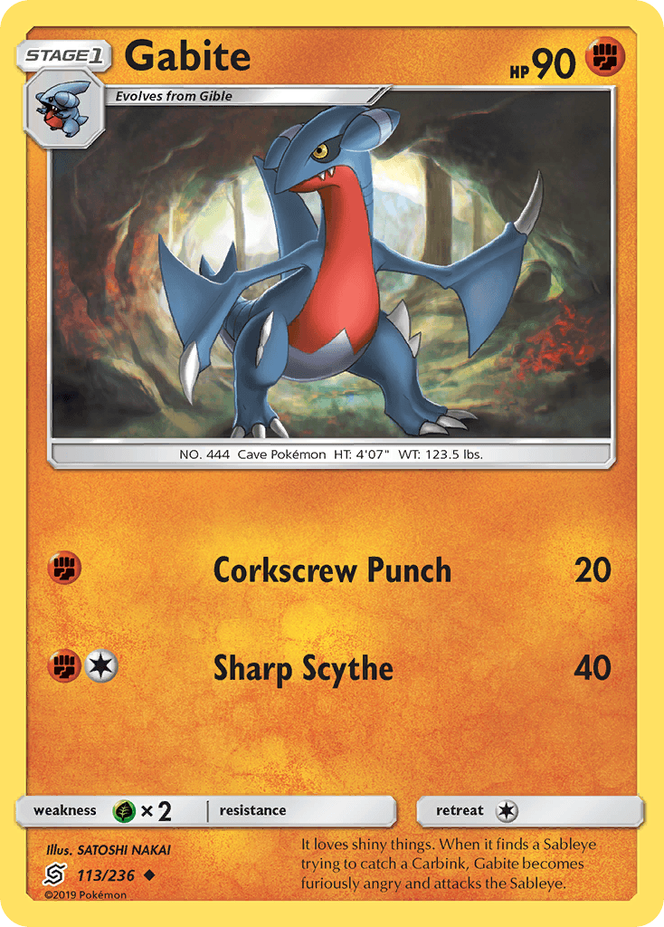 Gabite Unified Minds card