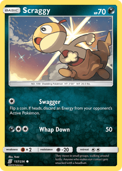 Scraggy Unified Minds card