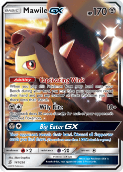 Mawile-GX Unified Minds card