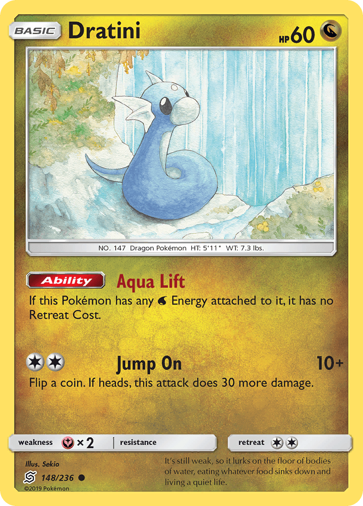 Dratini Unified Minds card