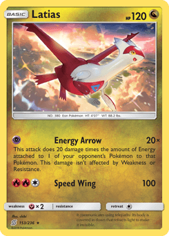 Latias Unified Minds card
