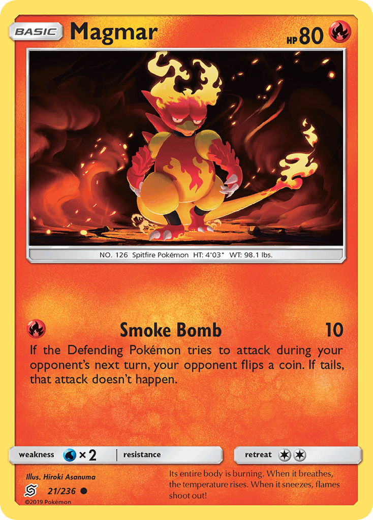 Magmar Unified Minds card