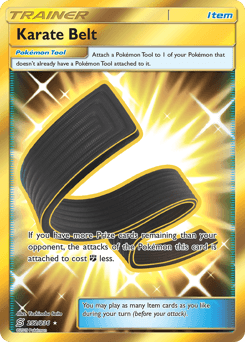 Karate Belt Unified Minds card