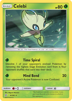 Celebi Unified Minds card