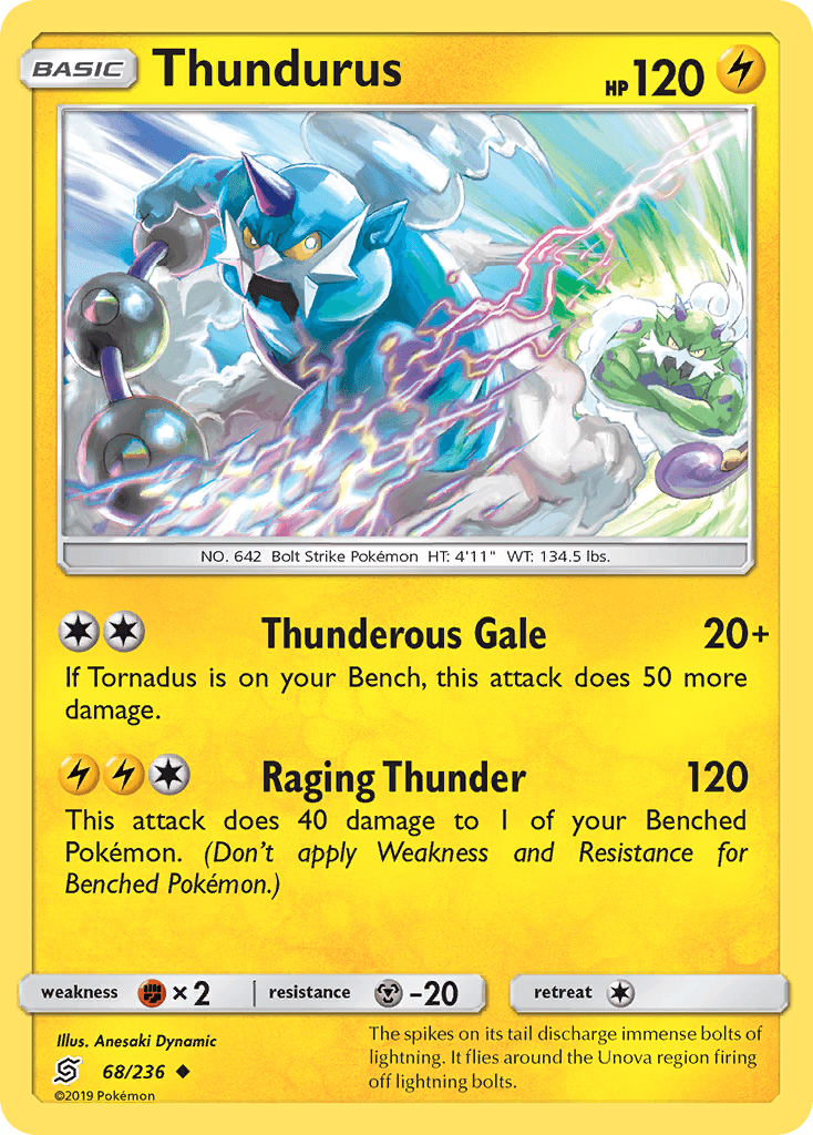 Thundurus Unified Minds card