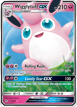 Wigglytuff-GX Hidden Fates card