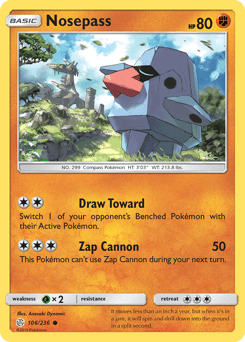Nosepass Cosmic Eclipse card