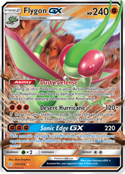 Flygon-GX Cosmic Eclipse card