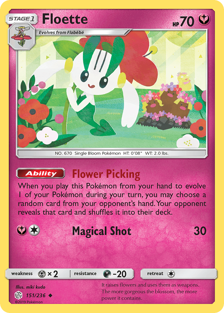 Floette Cosmic Eclipse card