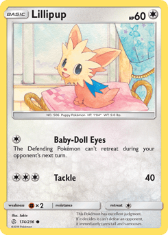 Lillipup Cosmic Eclipse card